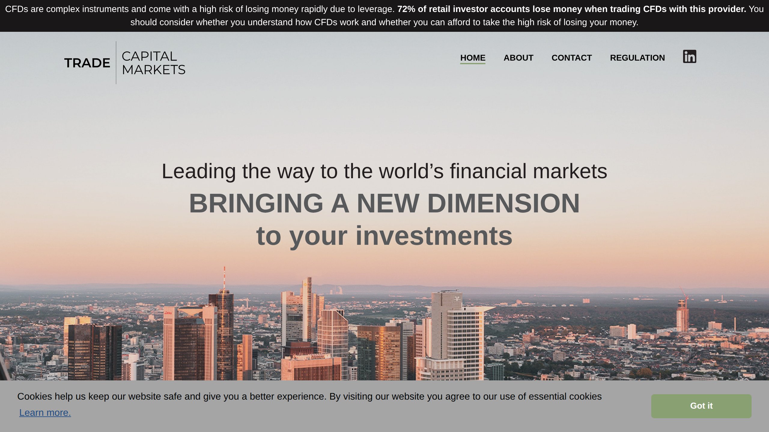 Trade Capital Markets Plattform